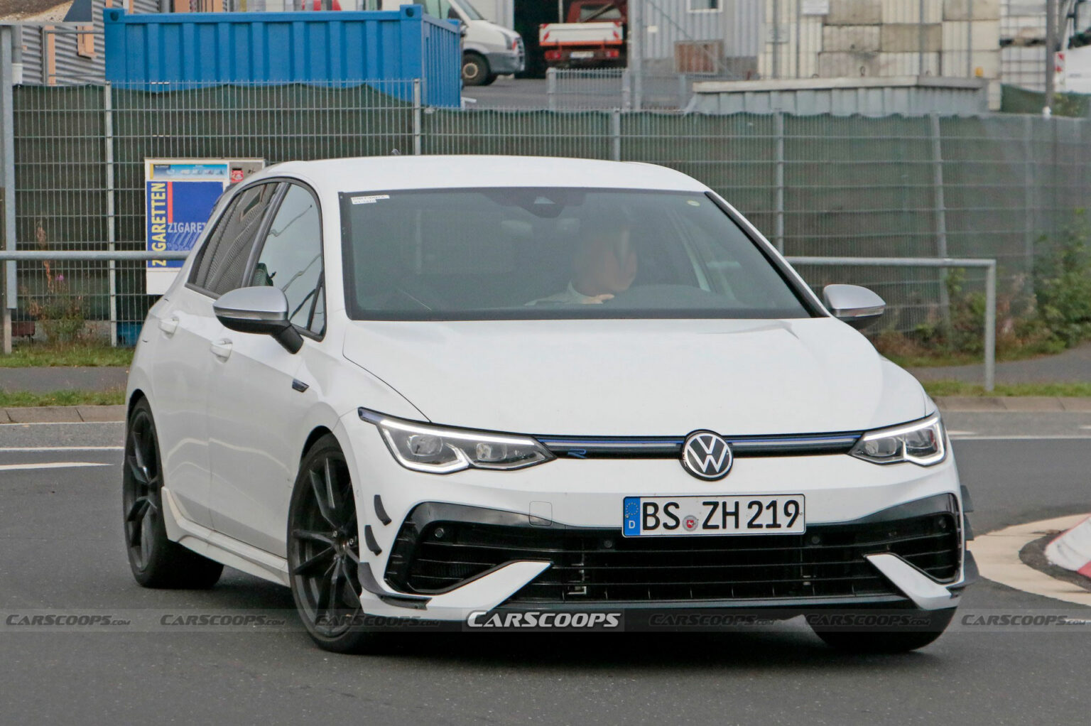 Mysterious VW Golf R Spotted With Canards, Is A High-Performance ...