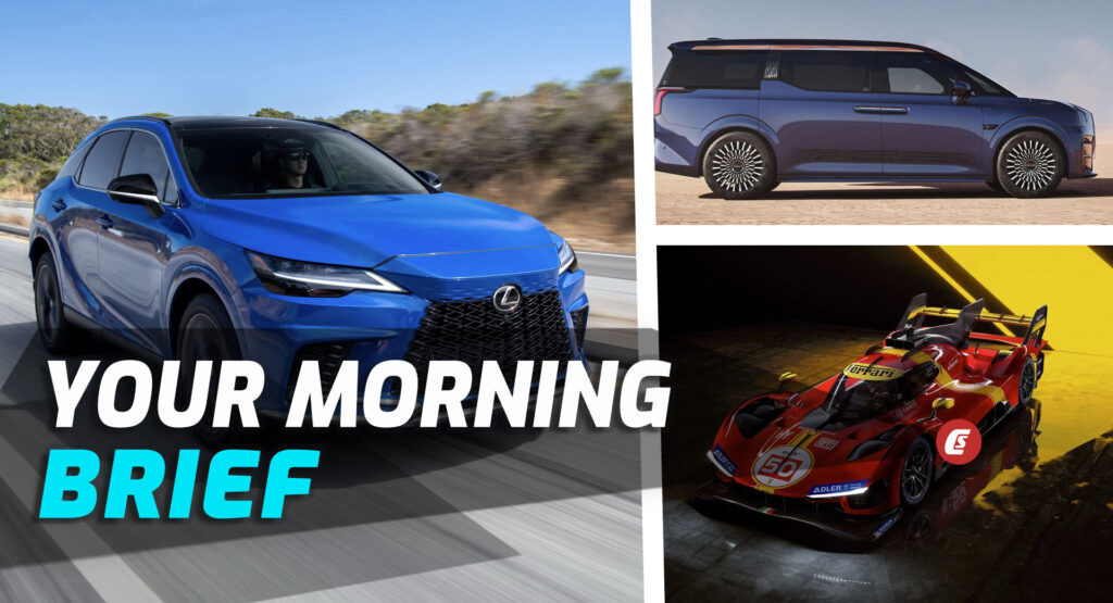  2023 Lexus RX, Zeekr Extreme Krypton 009, And Ferrari’s Big Return To Le Mans: Your Morning Brief