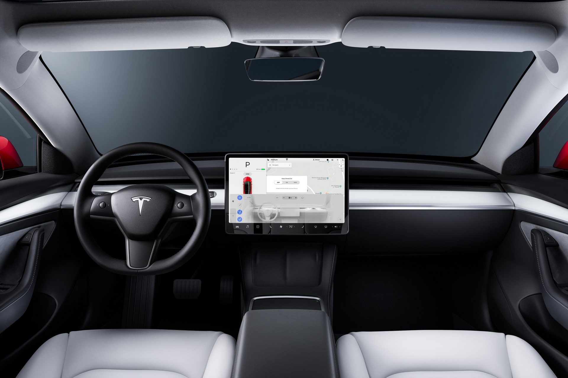 2024 Tesla Model 3 Facelift With An Even More Simplified Interior In The  Works