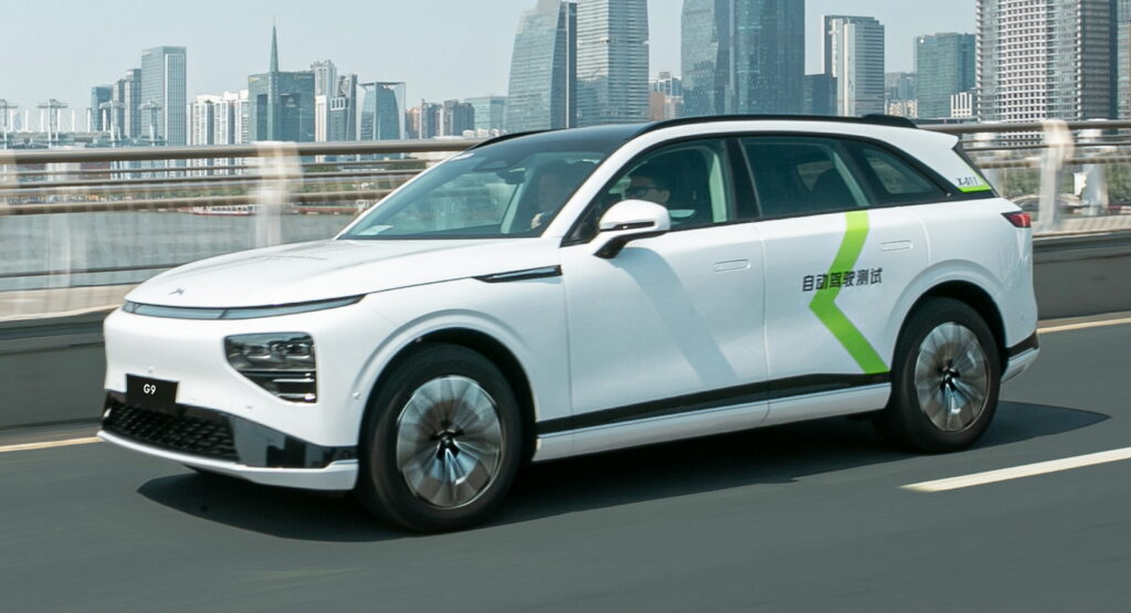  Xpeng Gets Permit From China To Test Autonomous G9 SUV On Public Roads