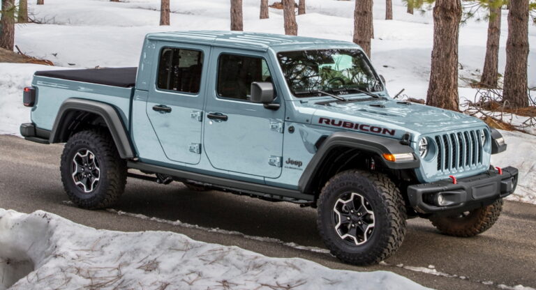 Jeep Adds Earl Gray Exterior Paint Color To 2023 Gladiator   2023 Jeep Gladiator Earl Gray 1 768x416 