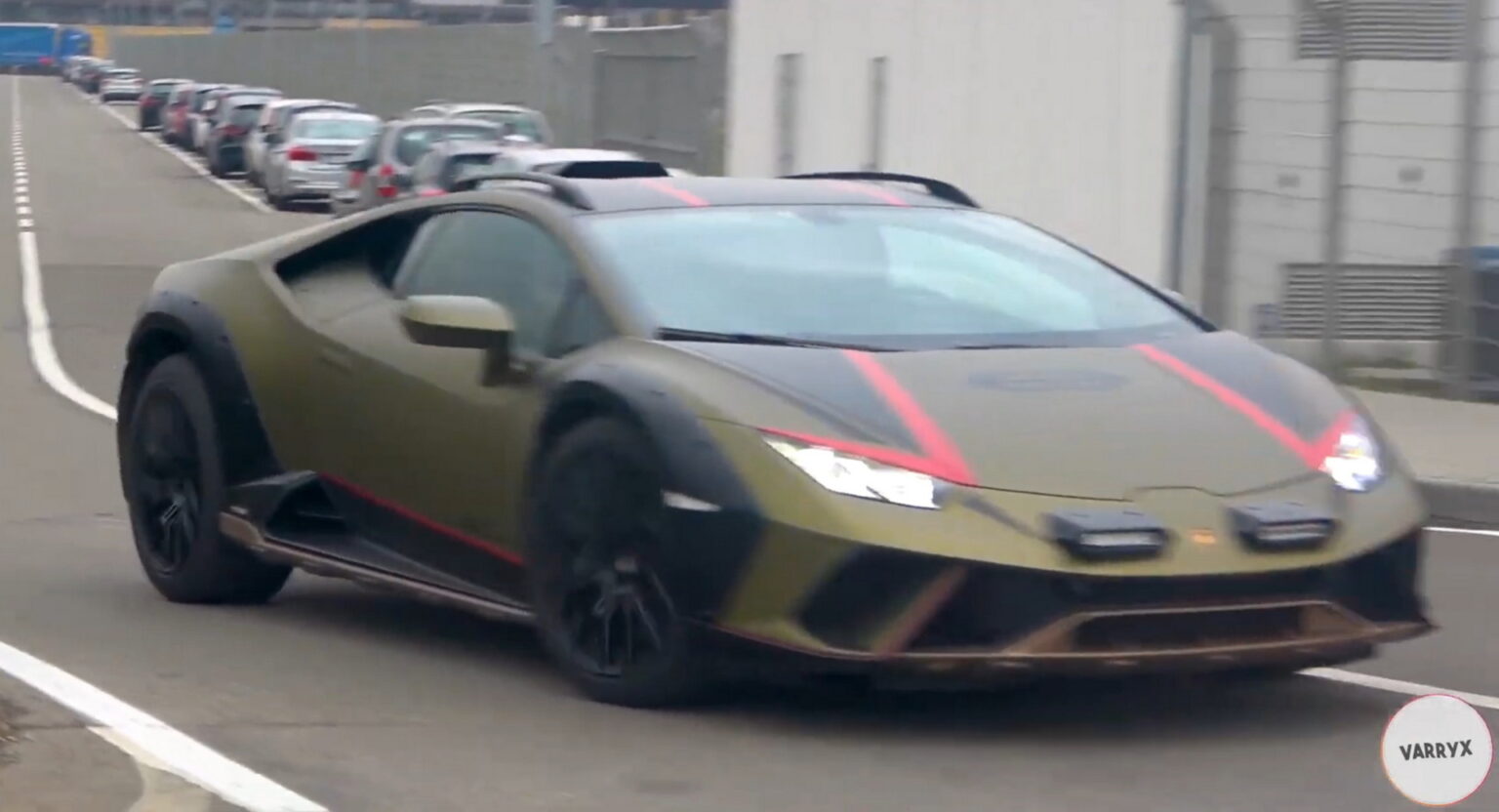 See What The Lamborghini Huracan Sterrato Looks Like In The Wild