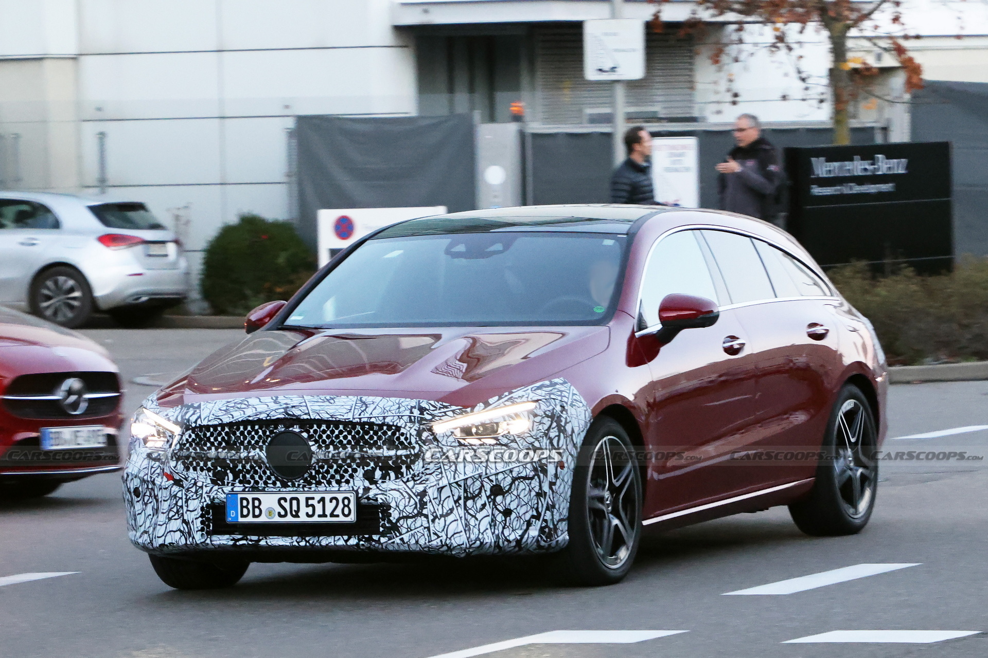 Gently Updated 2024 Mercedes CLA Shooting Brake Spied In Two Colors ...