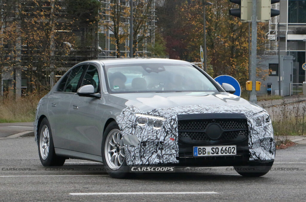 2024 Mercedes EClass Drops Disguise And Shows Its New, Sleeker Body