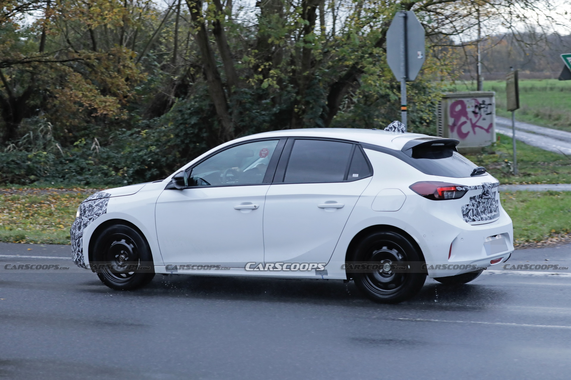 Get A Better Look At The 2024 Opel Corsa Facelift On The Open Road ...