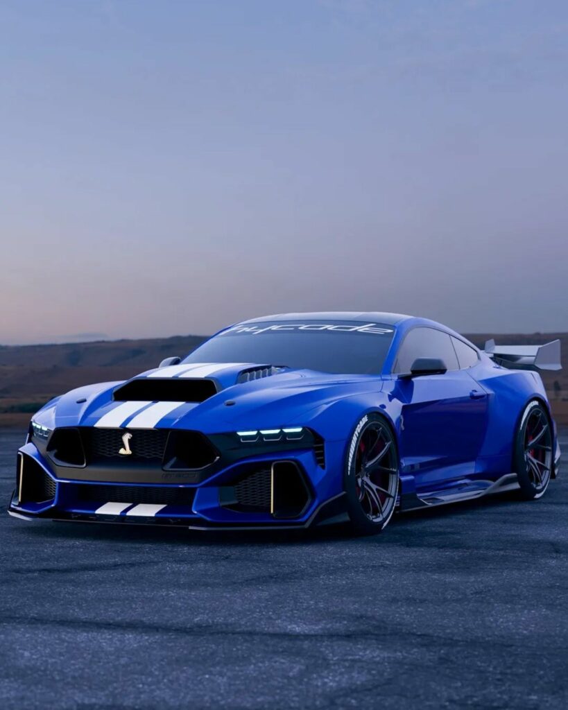 What If The Next 2026 Shelby GT500 Looked Like This Render? | Carscoops