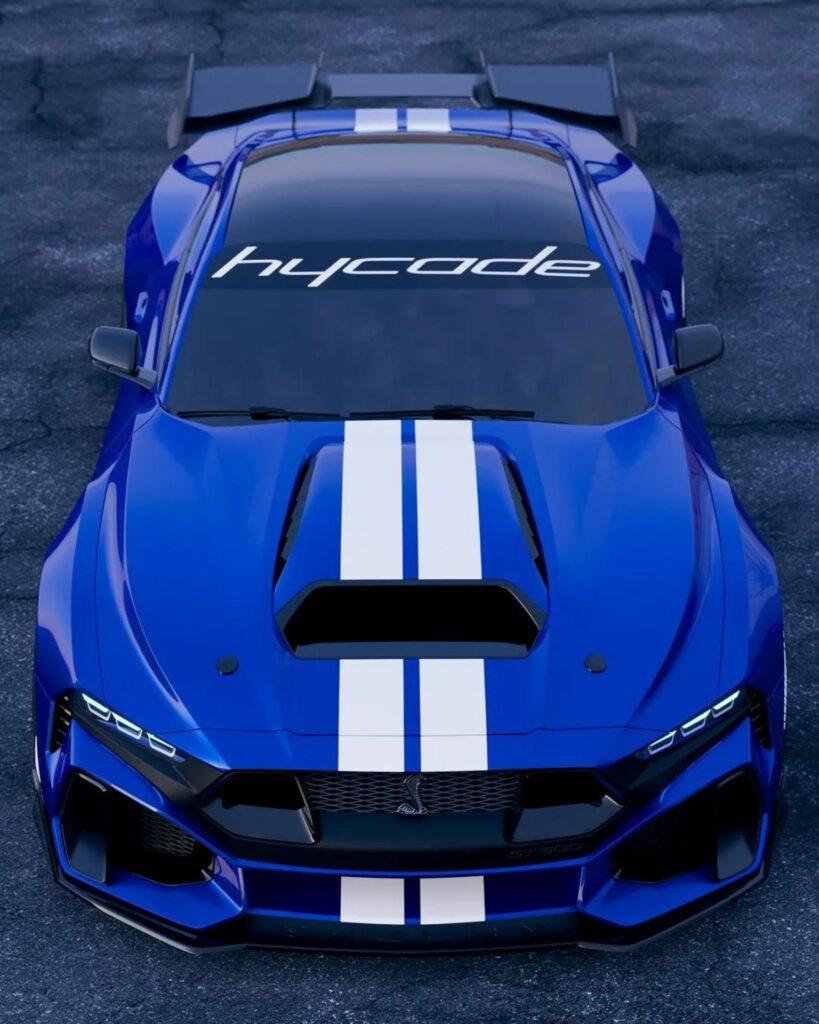 What If The Next 2026 Shelby GT500 Looked Like This Render? Carscoops