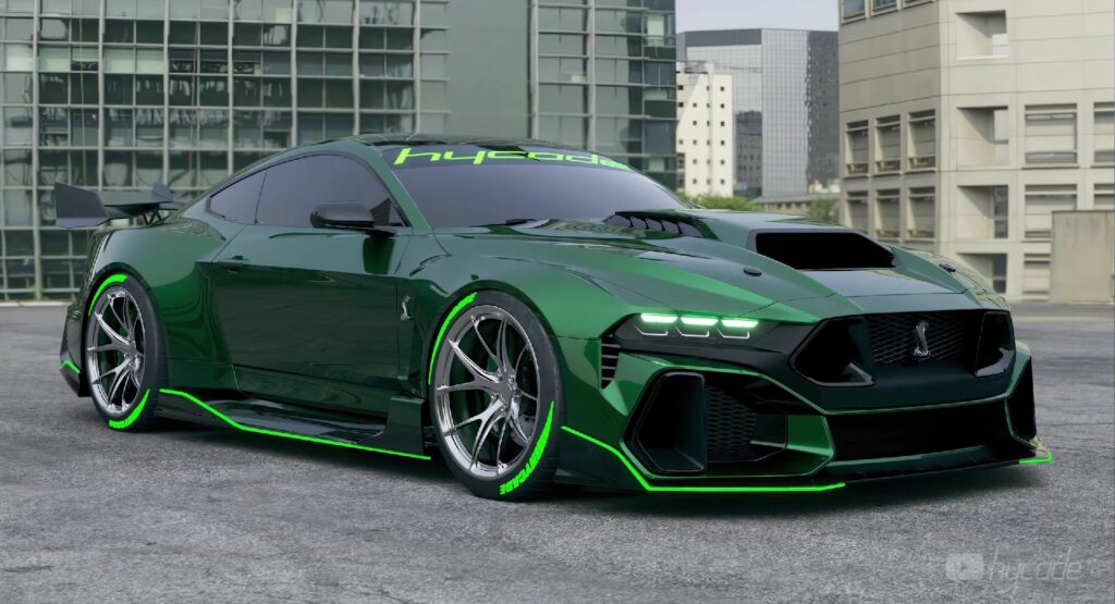 What If The Next 2026 Shelby GT500 Looked Like This Render? Carscoops