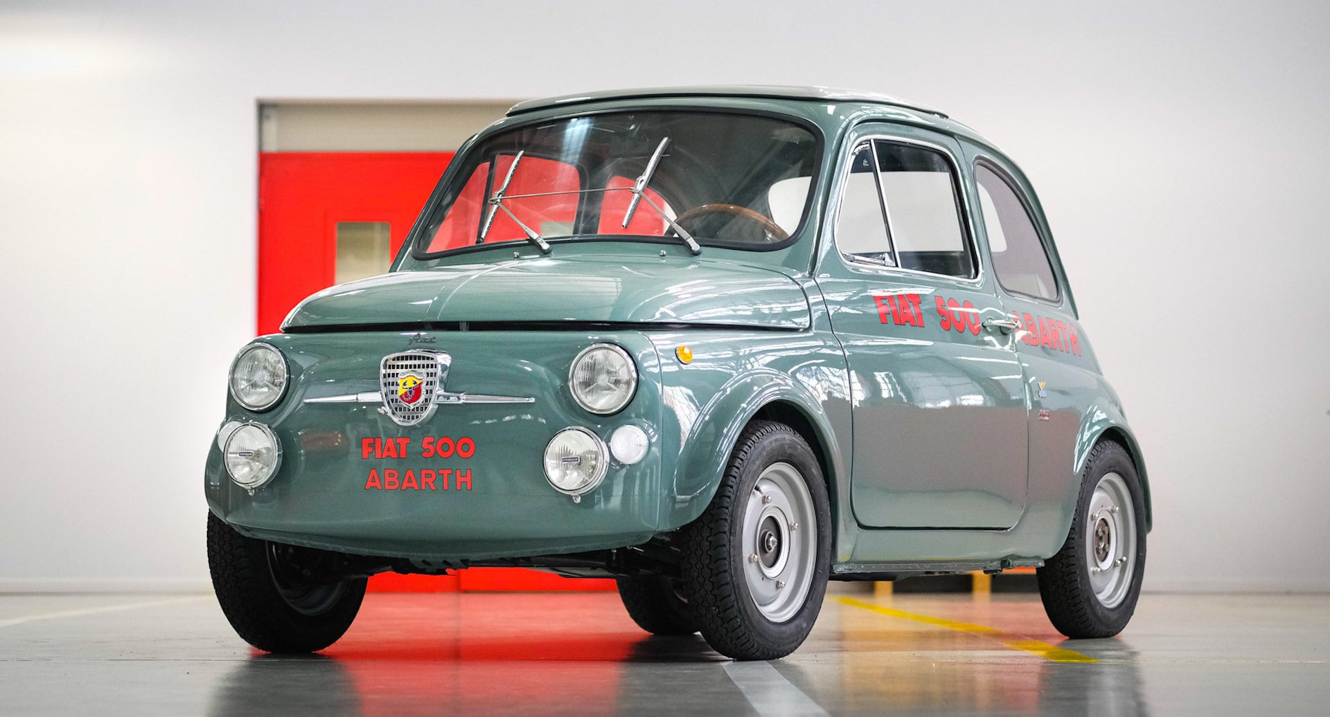 Game Card: 9/a - I - Moretti: Fiat 500 Elektra (Quartett - Cars(D - FXS -  Prototypen Best.-Nr. 539 22) Col:D-FXS-53922.9a