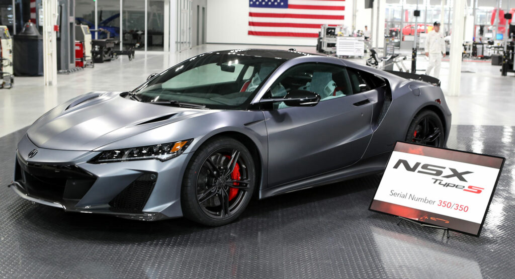  The Acura NSX Is Dead As The Last Type S Has Been Built