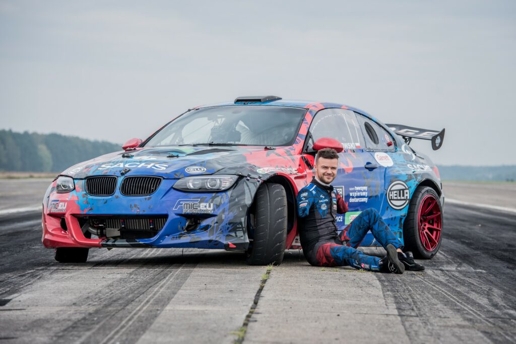 Polish Racer Performs Record Breaking 144 MPH Drift In 1,000 HP