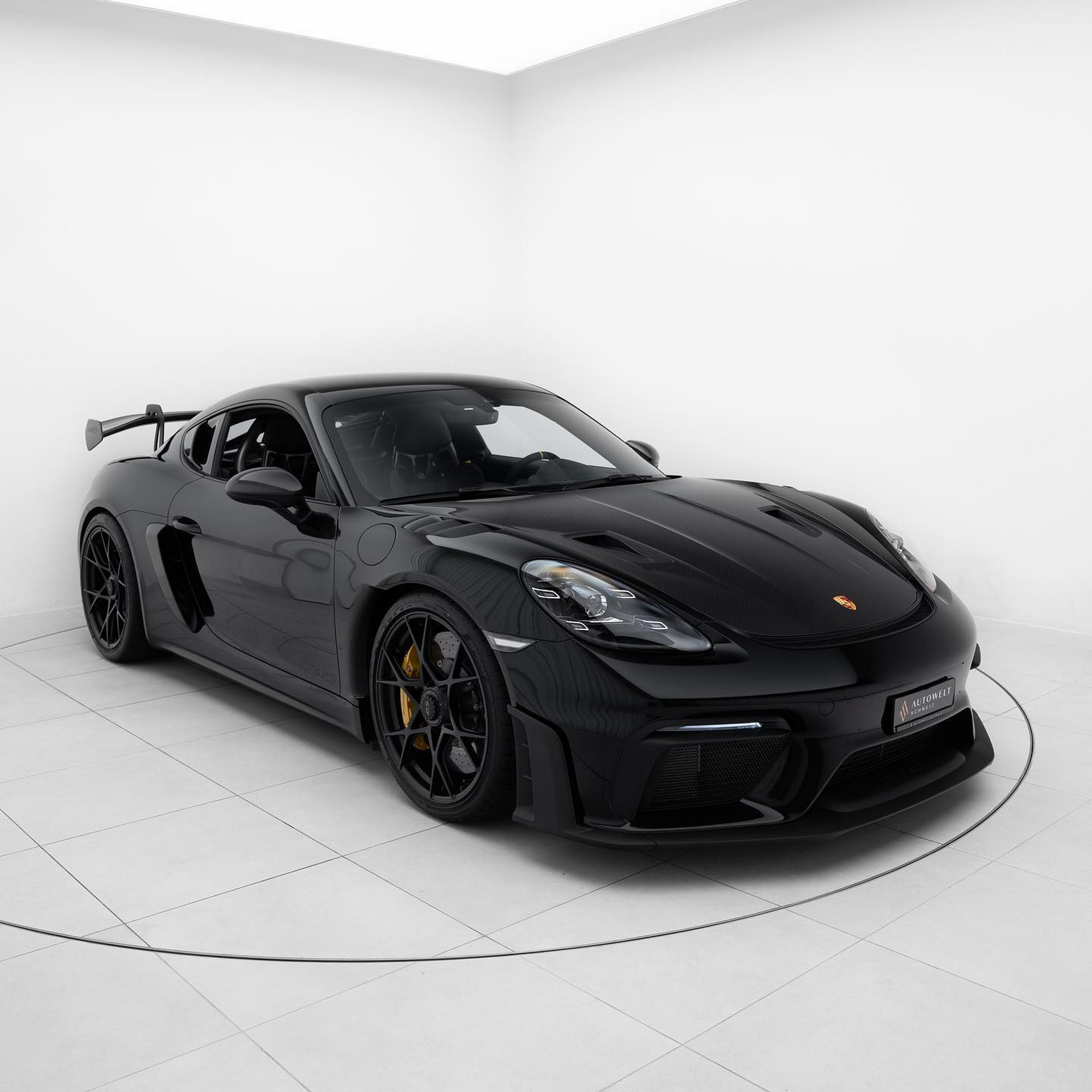 This Stealthy Porsche Cayman Gt Rs Weissach Is Dream Garage Material Carscoops