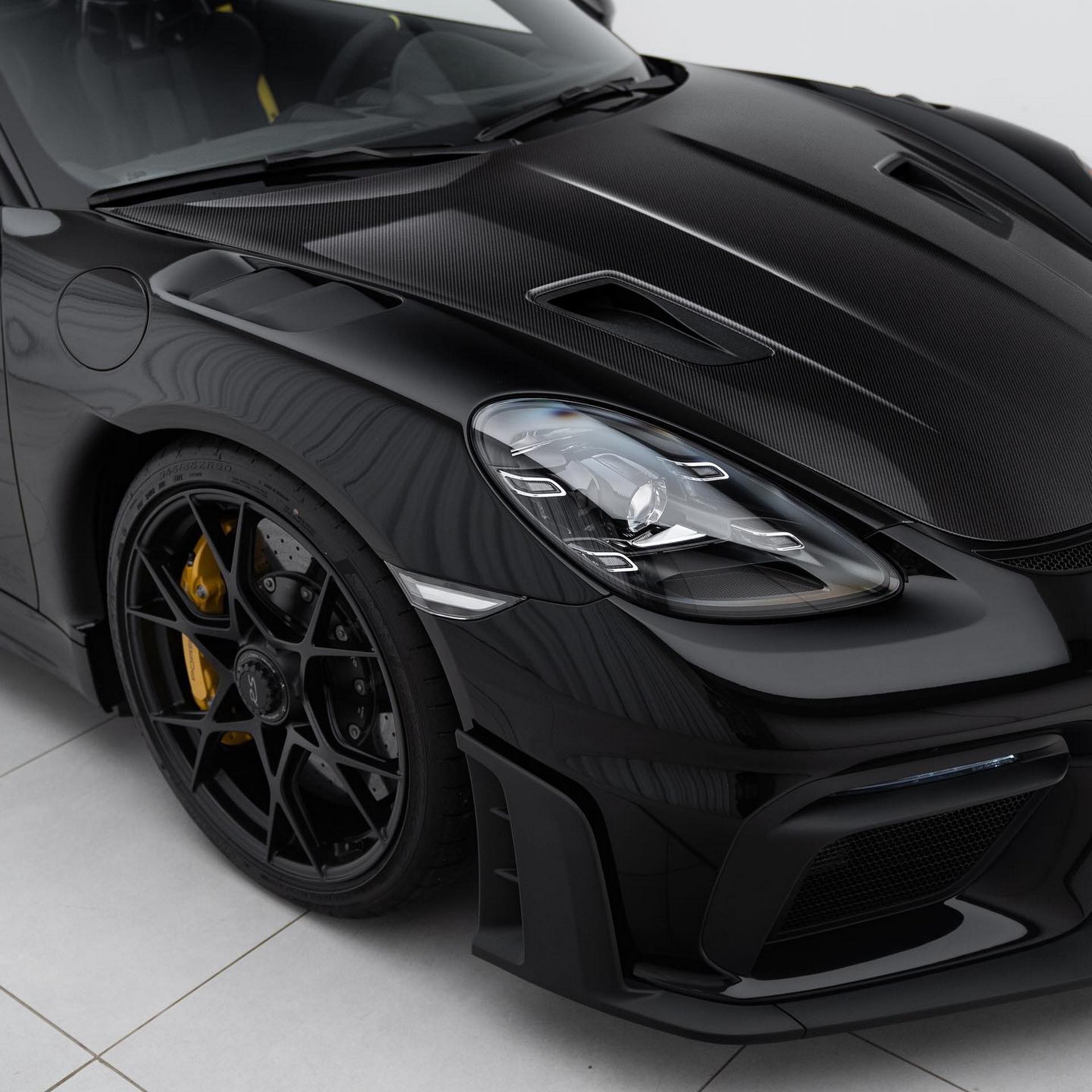 This Stealthy Porsche Cayman Gt Rs Weissach Is Dream Garage Material Carscoops