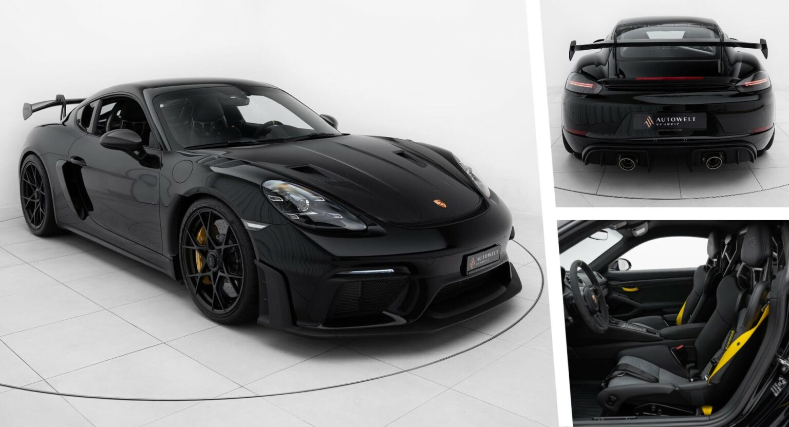 This Stealthy Porsche Cayman Gt Rs Weissach Is Dream Garage Material Motor S Blog