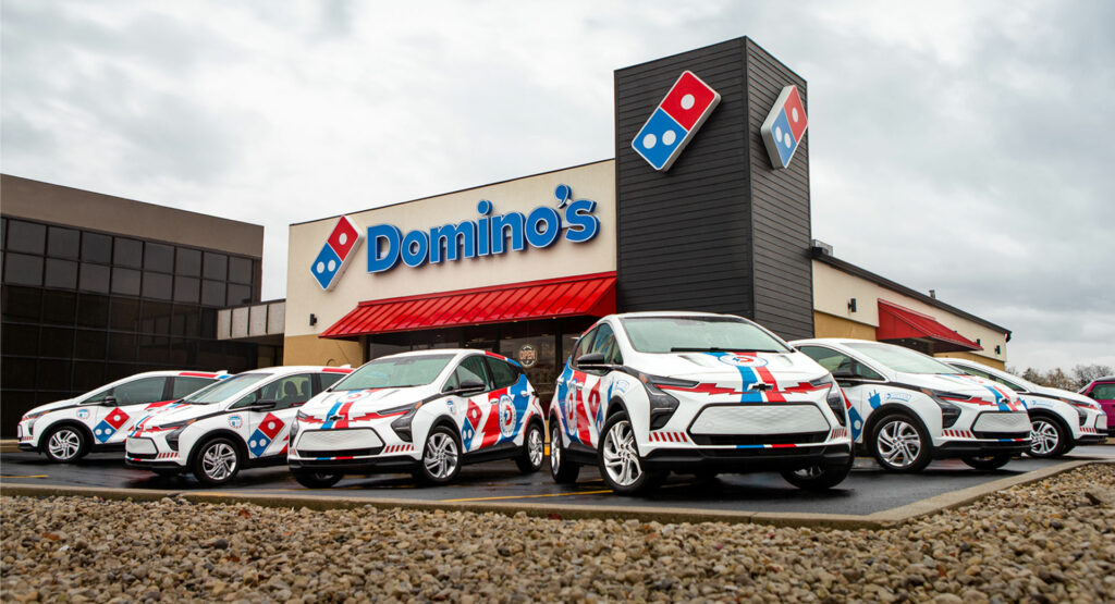  Domino’s Rolling Out Fleet Of 855 Chevy Bolt Electric Pizza Delivery Vehicles