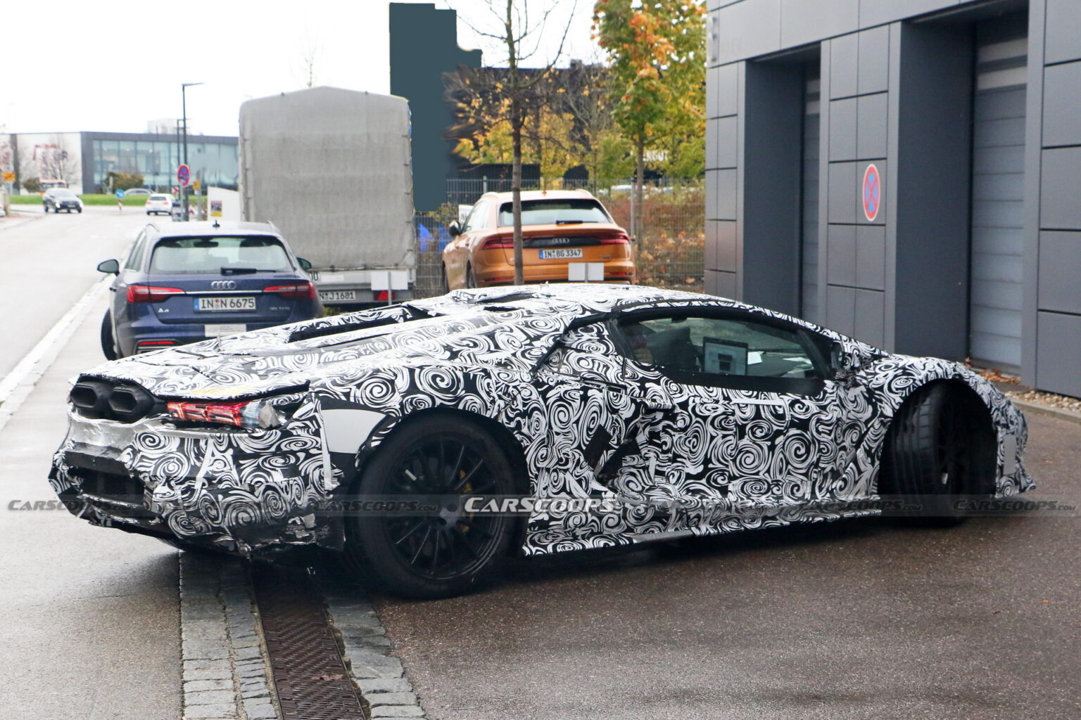 Lamborghini Aventador Replacement Reveals 8,500 RPM Redline In New Spy ...