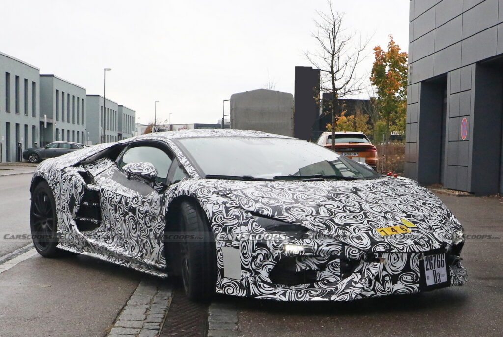 Lamborghini Aventador Replacement Reveals 8,500 Rpm Redline In New Spy 