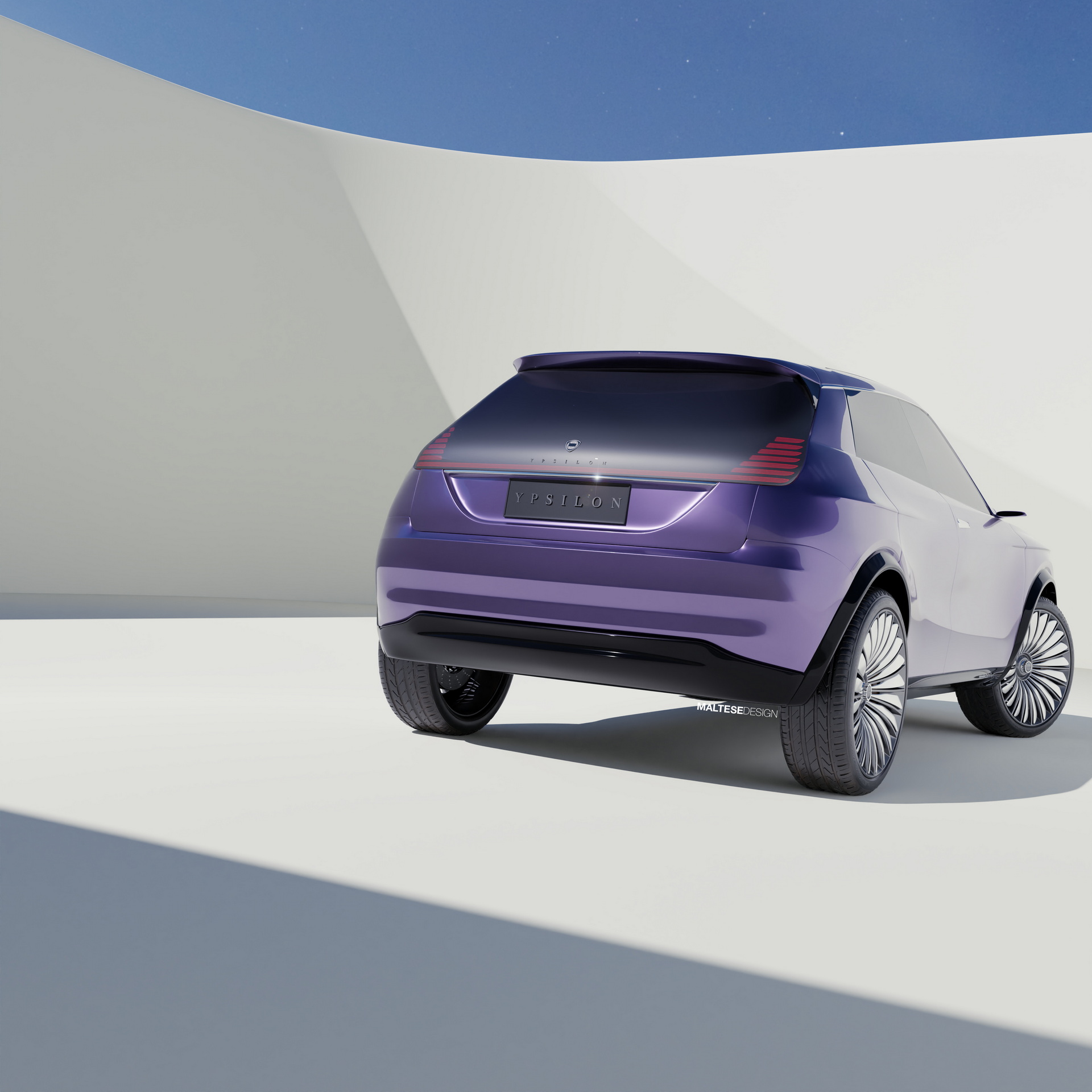 2024 Lancia Ypsilon Envisioned By Designer As A Stylish Small Electric