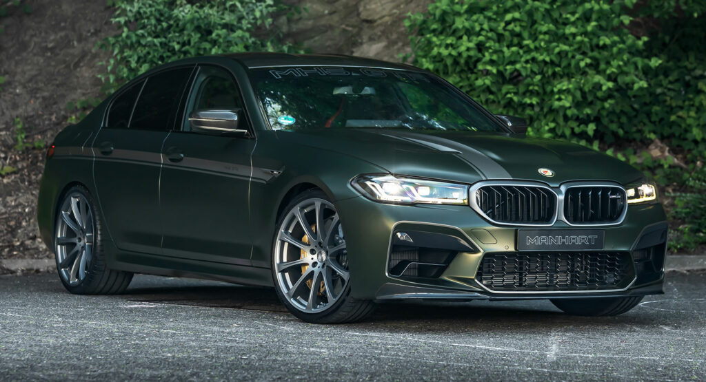 Manhart's 552-HP BMW M2 Looks Sinister With Carbon Bits And 21-Inch Wheels