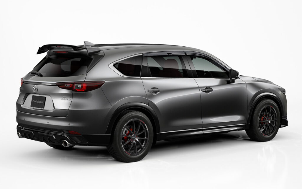 Japan’s Auto Exe Spruces Up The Mazda CX8 Carscoops