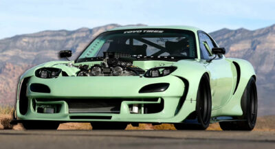 This FD Mazda RX-7 Packs a 6.0-liter Mercedes V-12