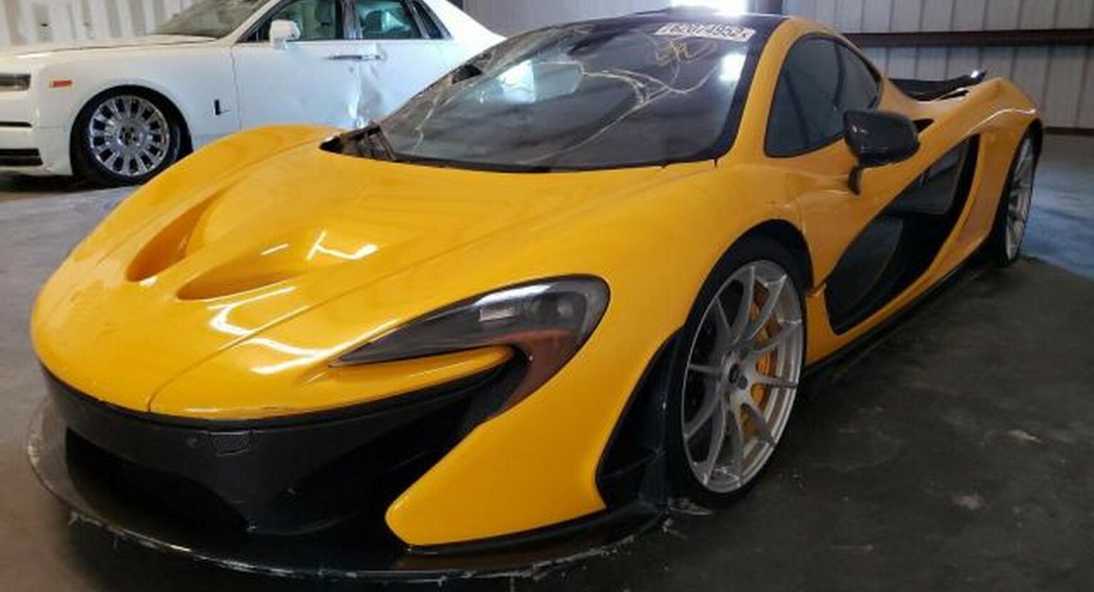 The McLaren P1 Swept Away By Hurricane Ian’s Floodwaters Is Up For Sale ...