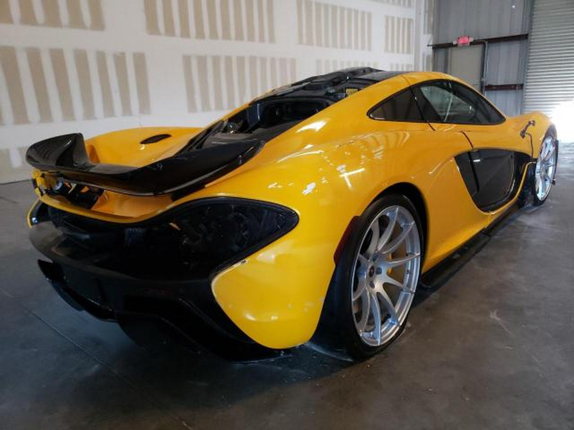 Famous Florida Flooded McLaren P1 Is Back For Sale After $400k Winning ...