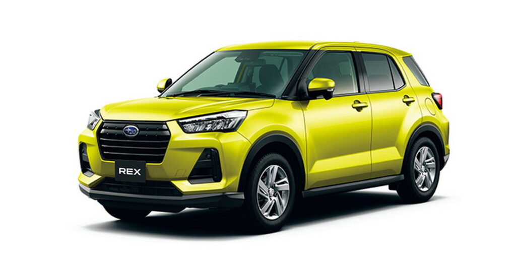 Subaru Rex Is A Triplet To The Daihatsu Rocky And Toyota Raize