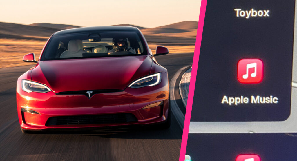  Teslas Could Be Getting Apple Music In The Near Future