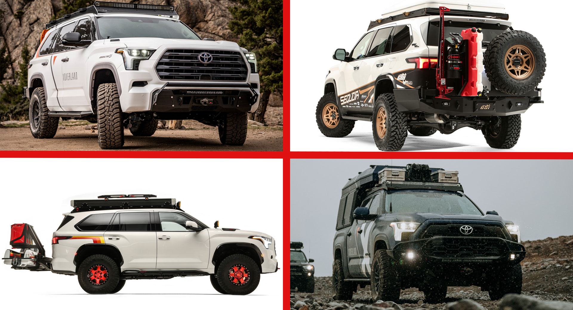 Toyota Sequoia Looks To Conquer SEMA As Well As The Great Outdoors