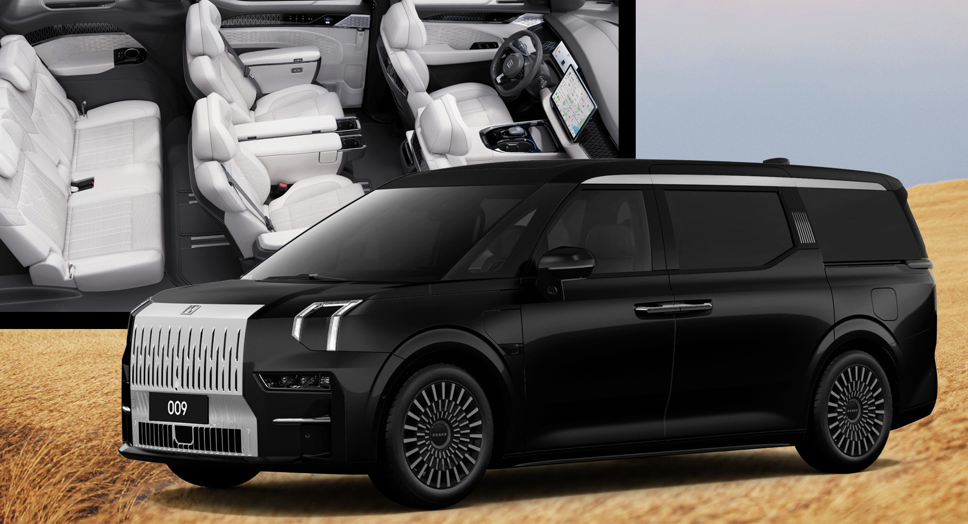 Zeekr 009 Is An Electric Luxury Minivan With 536 HP And 511 Miles