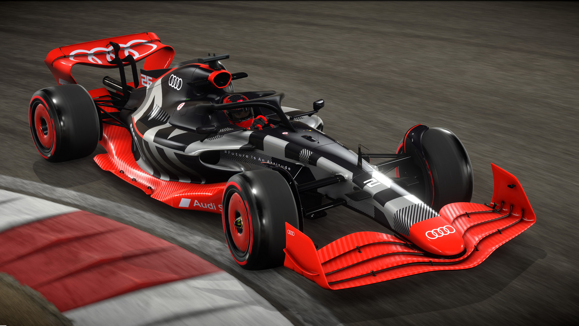 You Can Now Drive The Audi Show Car In The F1 2022 Video Game | Carscoops