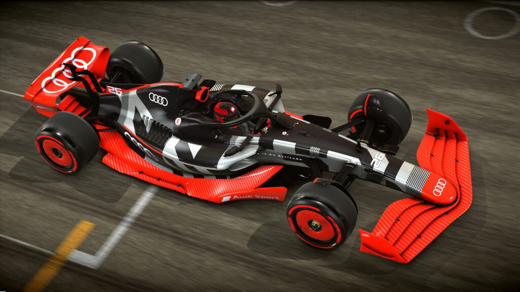 You Can Now Drive The Audi Show Car In The F1 2022 Video Game | Carscoops