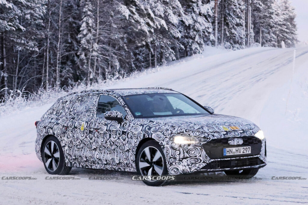 2024 Audi A4 Avant Spied With Plug-in Hybrid Powertrain And What 