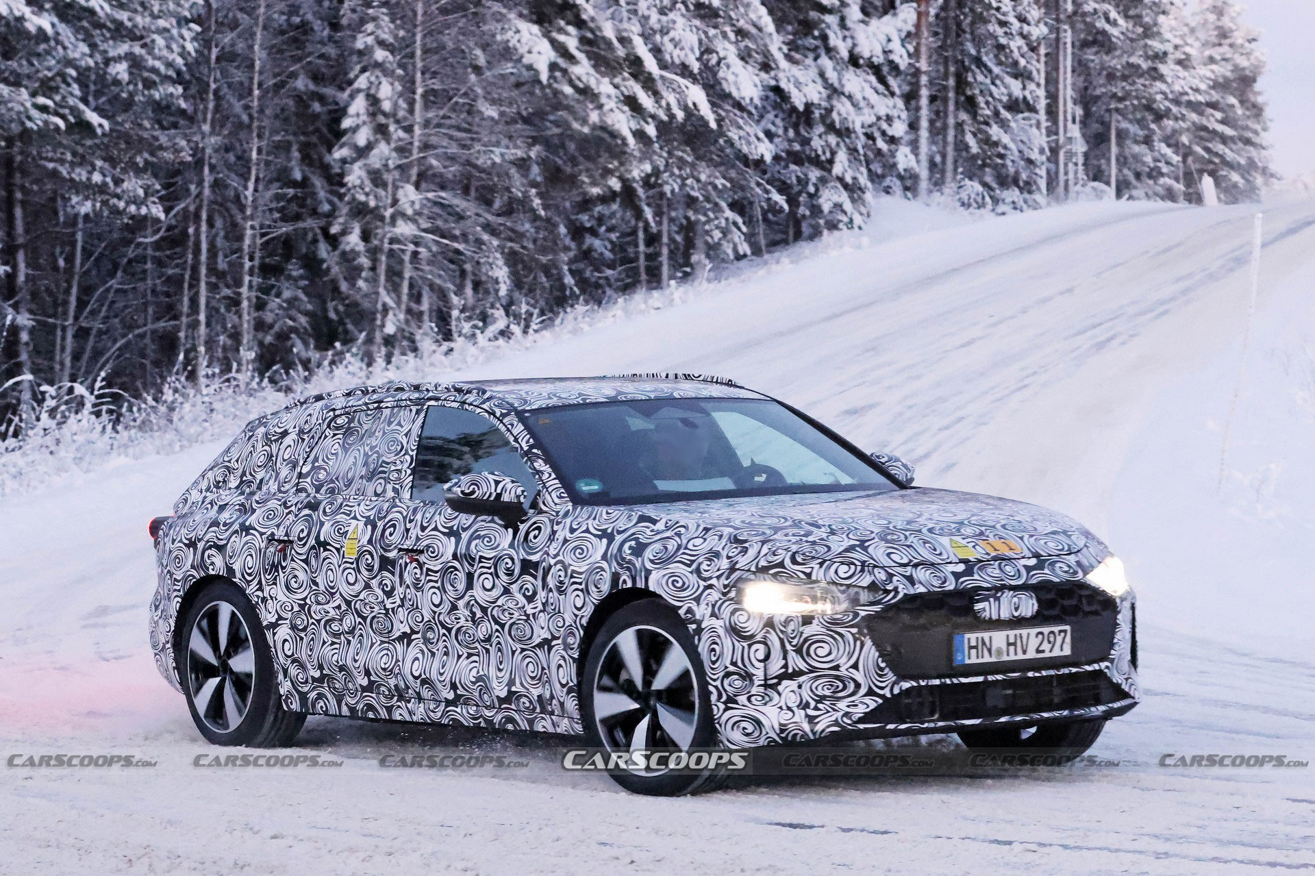 2024 Audi A4 Avant Spied With Plug In Hybrid Powertrain And What   2024 Audi A4 Avant 16 