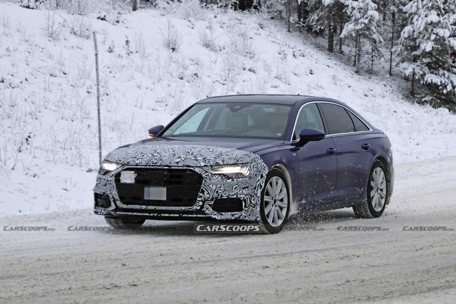 2024 Audi A6 Comes Out In The Open With A Barely Noticeable Facelift