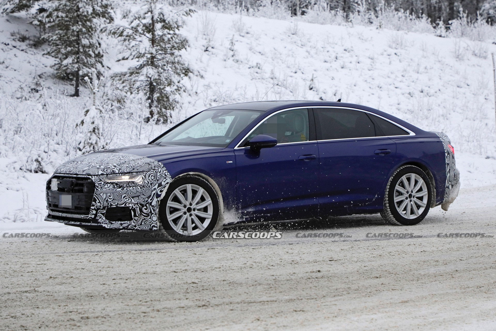 2024 Audi A6 Comes Out In The Open With A Barely Noticeable Facelift