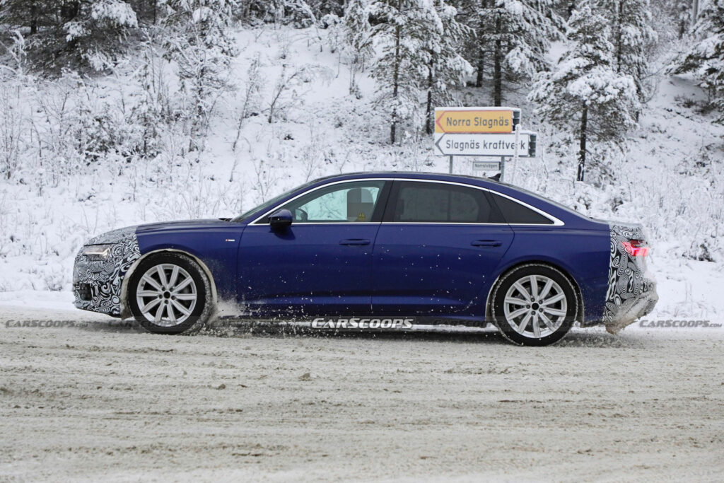 2024 Audi A6 Comes Out In The Open With A Barely Noticeable Facelift