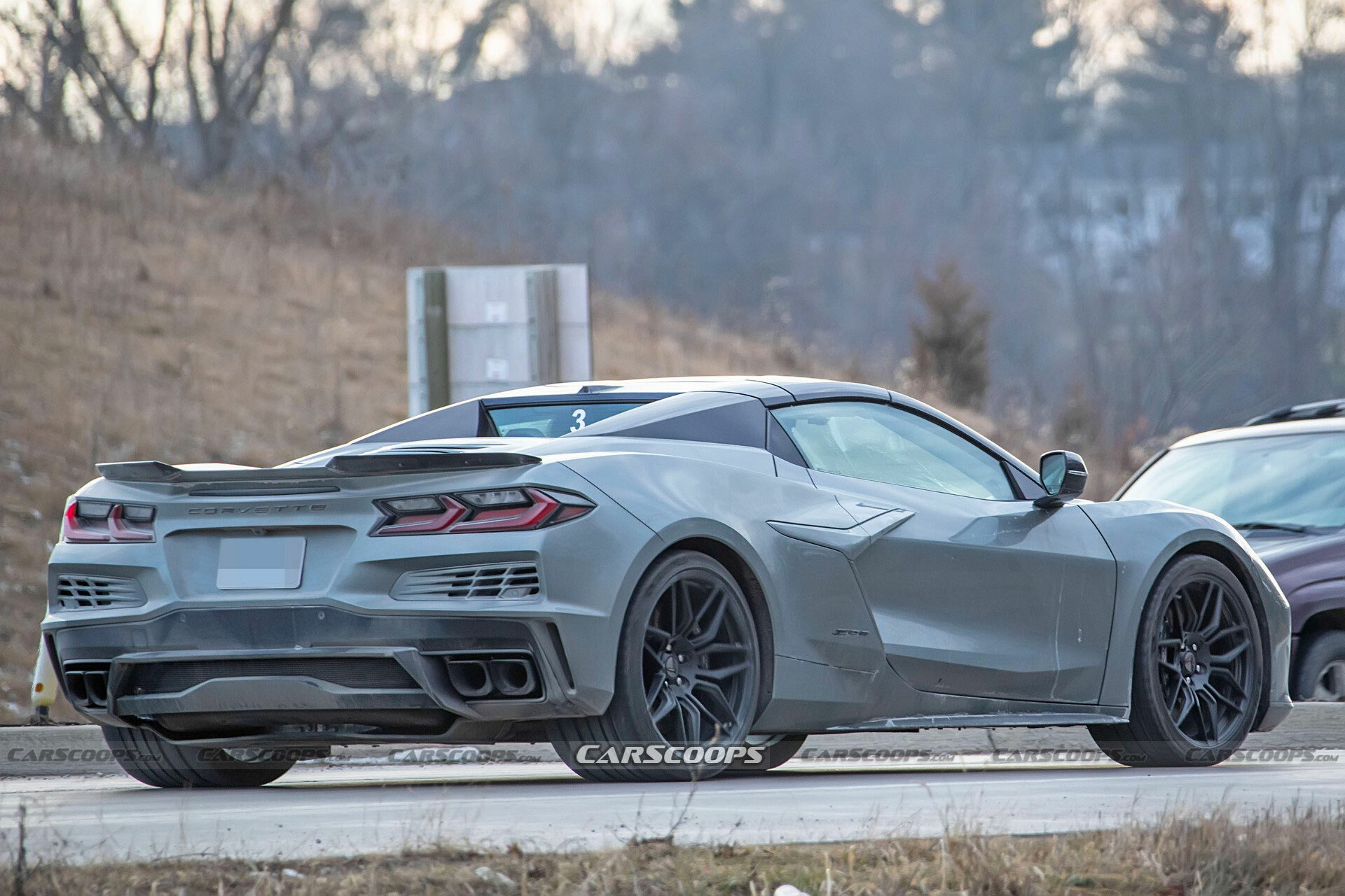 Is This An Undisguised 2024 Corvette ERay Hybrid Or The 2023 Z06