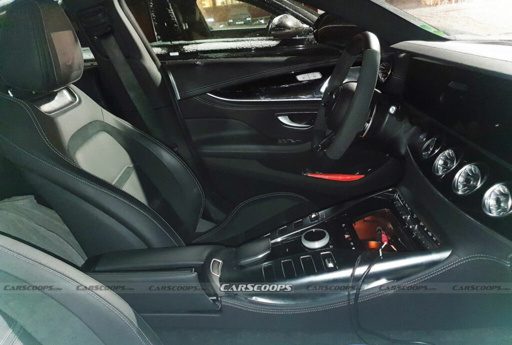 2024 MercedesAMG GT 4Door Spied Inside And Out, Facelifted Model Set