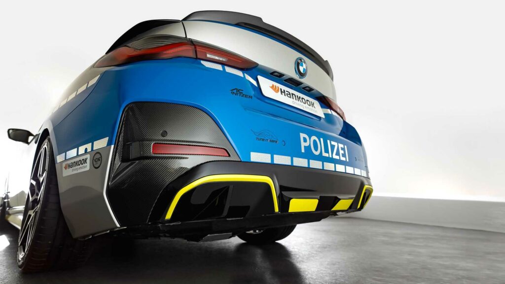 AC Schnitzer Created A BMW I4 M50 Police Car | Carscoops