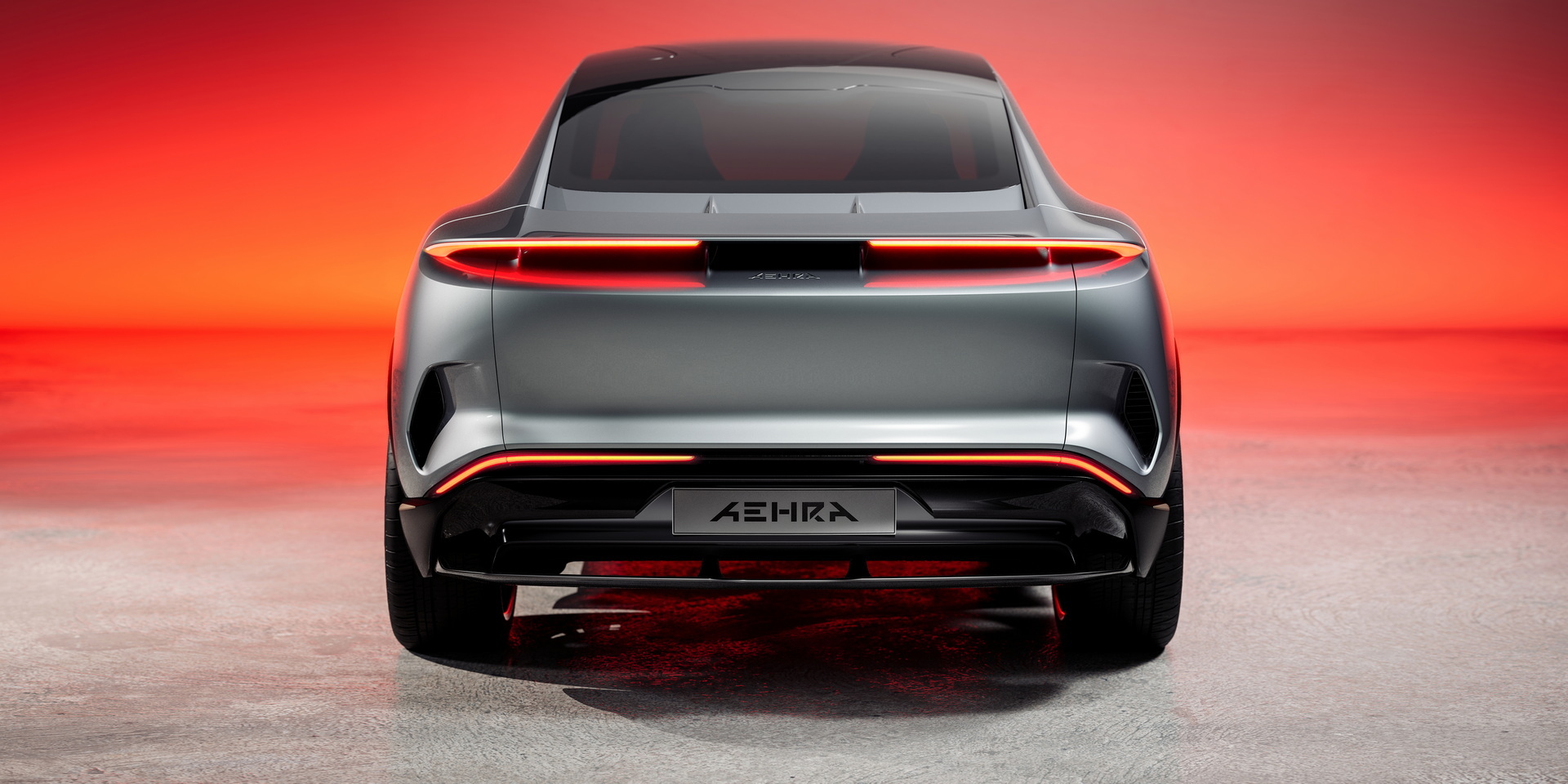 The New Aehra Electric SUV Has A Massive Extendable Screen | Carscoops