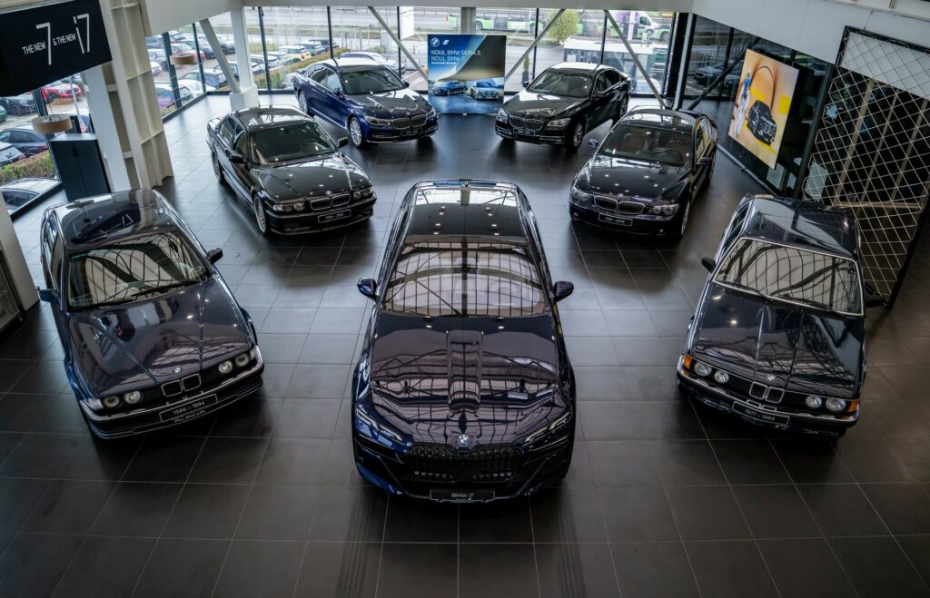 Lucky Number Seven: Dealer Brings Together Seven Generations Of The BMW  7-Series