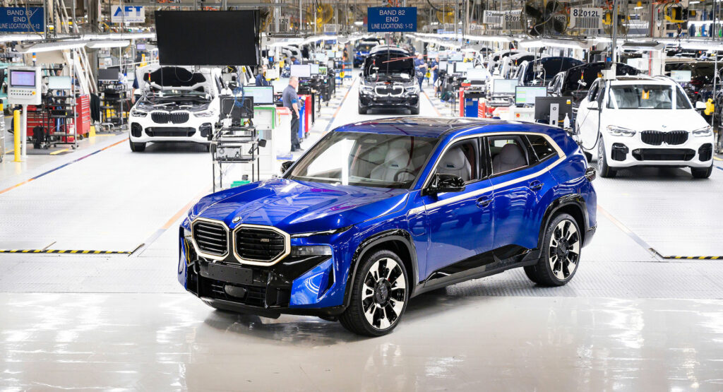  BMW Has Started Building The 644 HP XM SUV In South Carolina