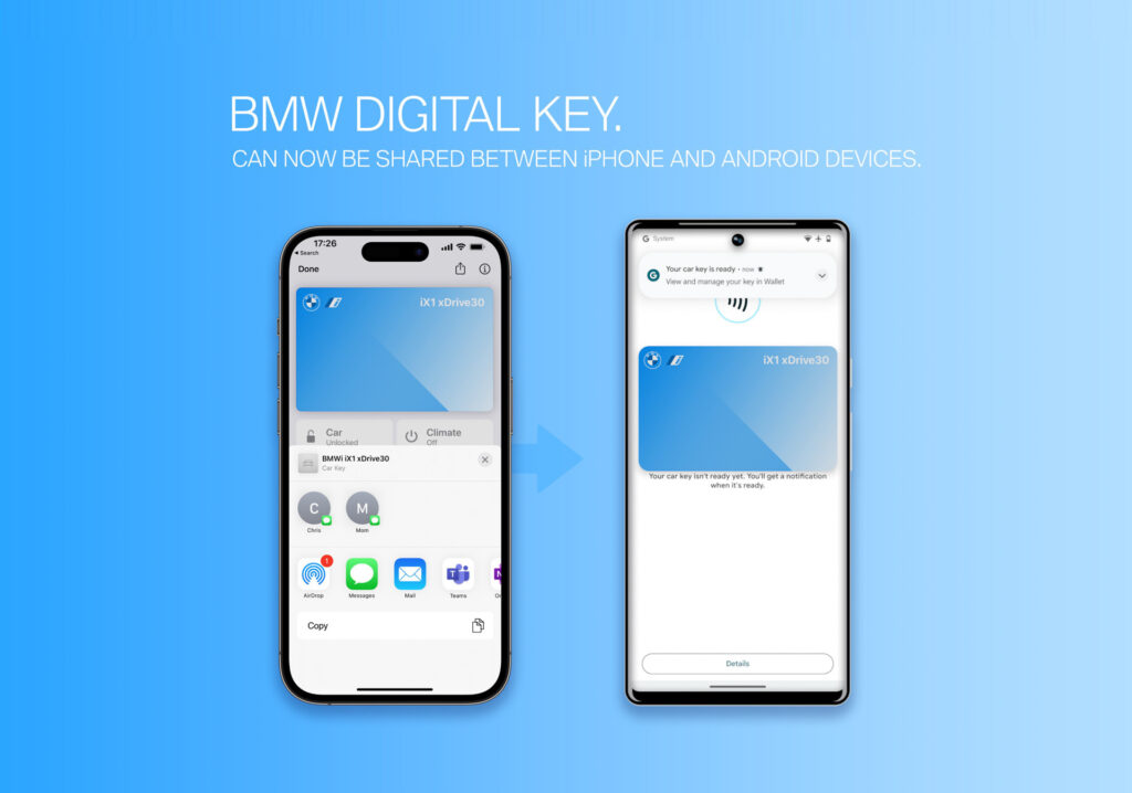  BMW Helps Broker Digital Armistice Between Apple And Android Phones