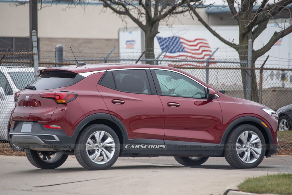 2024 Buick Encore GX Caught Undisguised Showing New Wildcat Face And