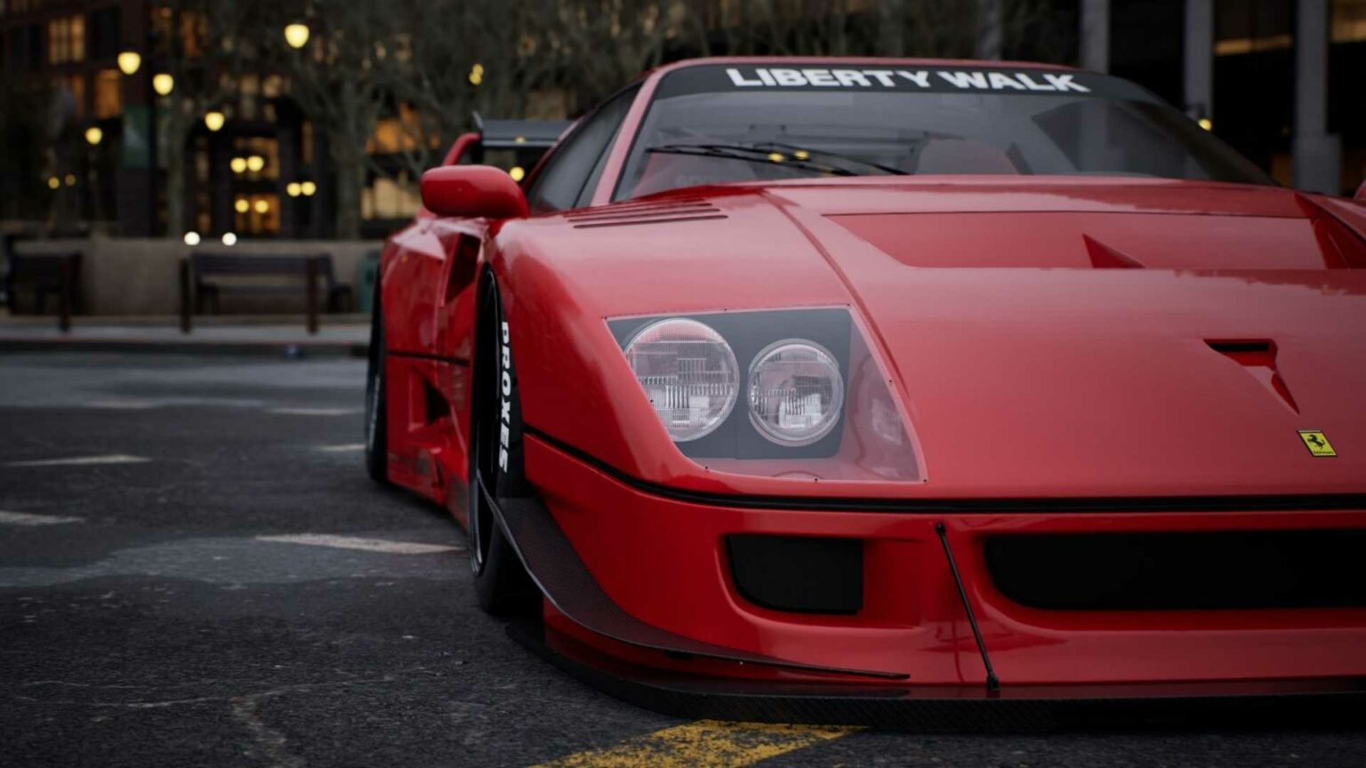 Liberty Walk Has Made A Widebody Ferrari F40 For The Tokyo Auto Salon ...