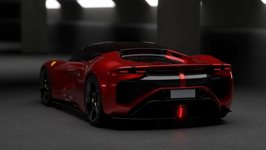  Ferrari SF90 Stradale Successor Envisioned By Design Student