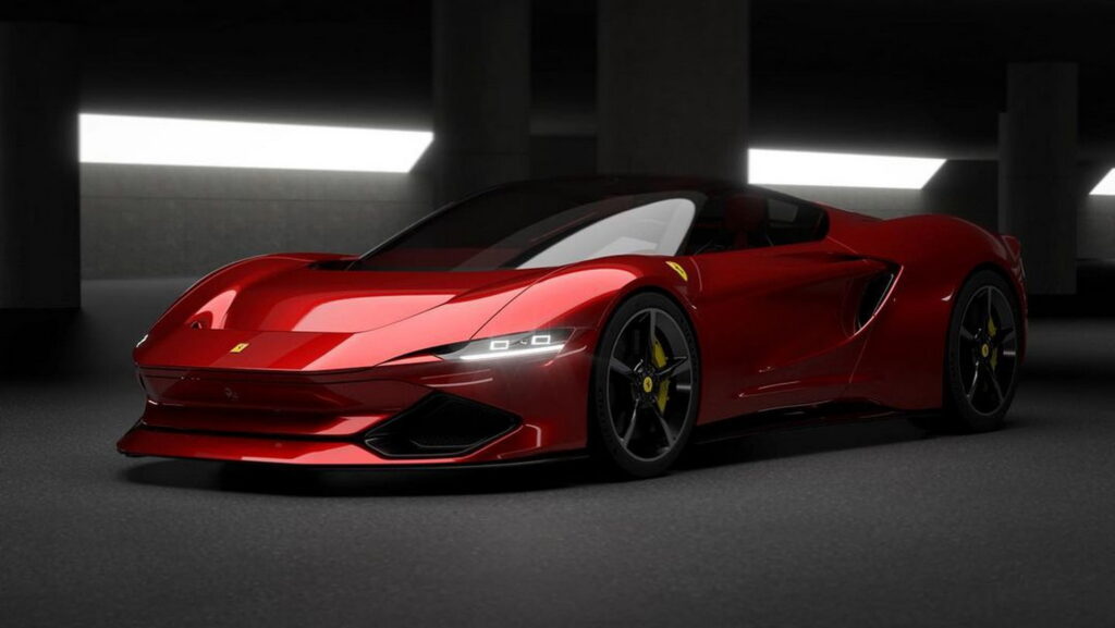  Ferrari SF90 Stradale Successor Envisioned By Design Student