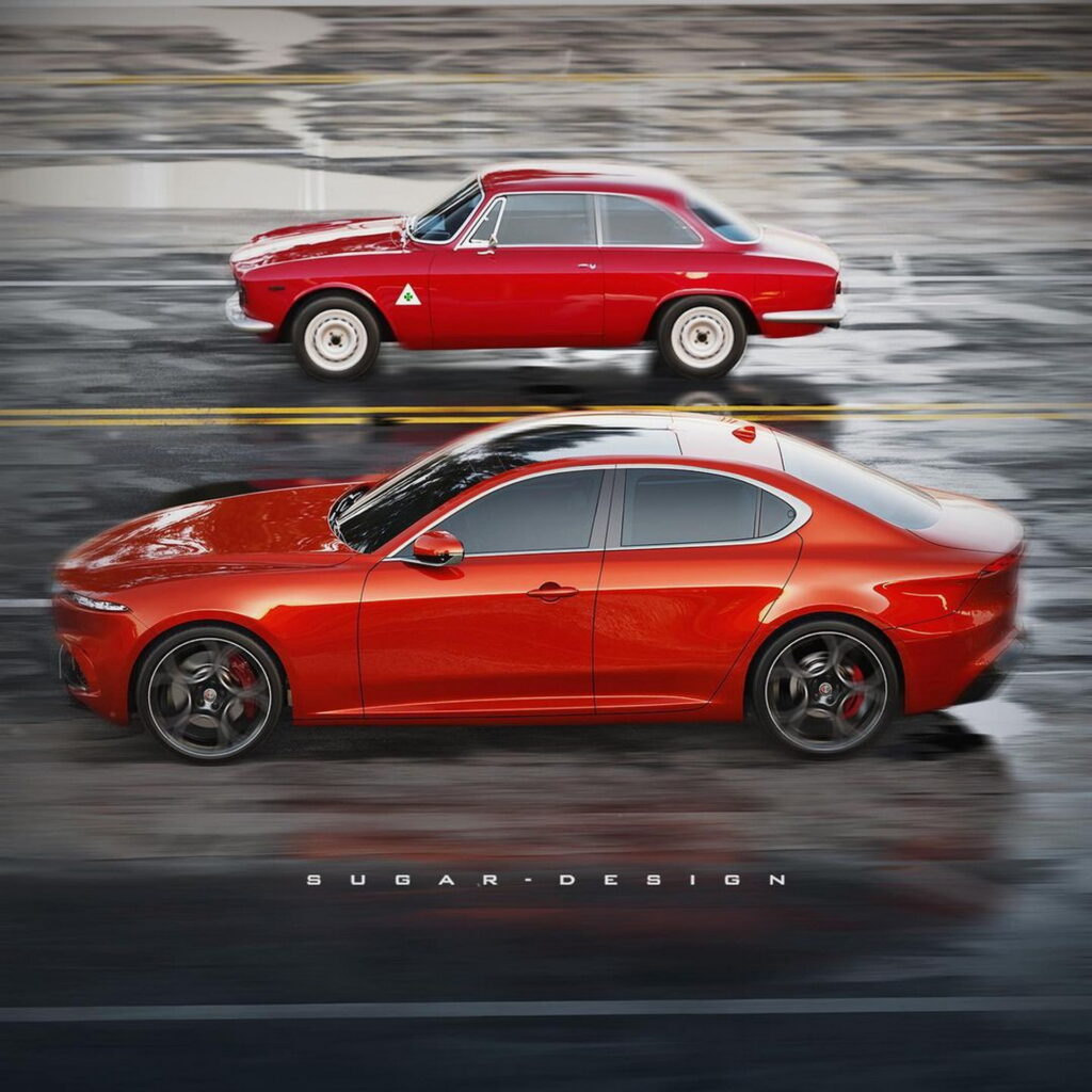 2026 Alfa Romeo Giulia Successor Inspired By Old And New Is Pure Sexiness